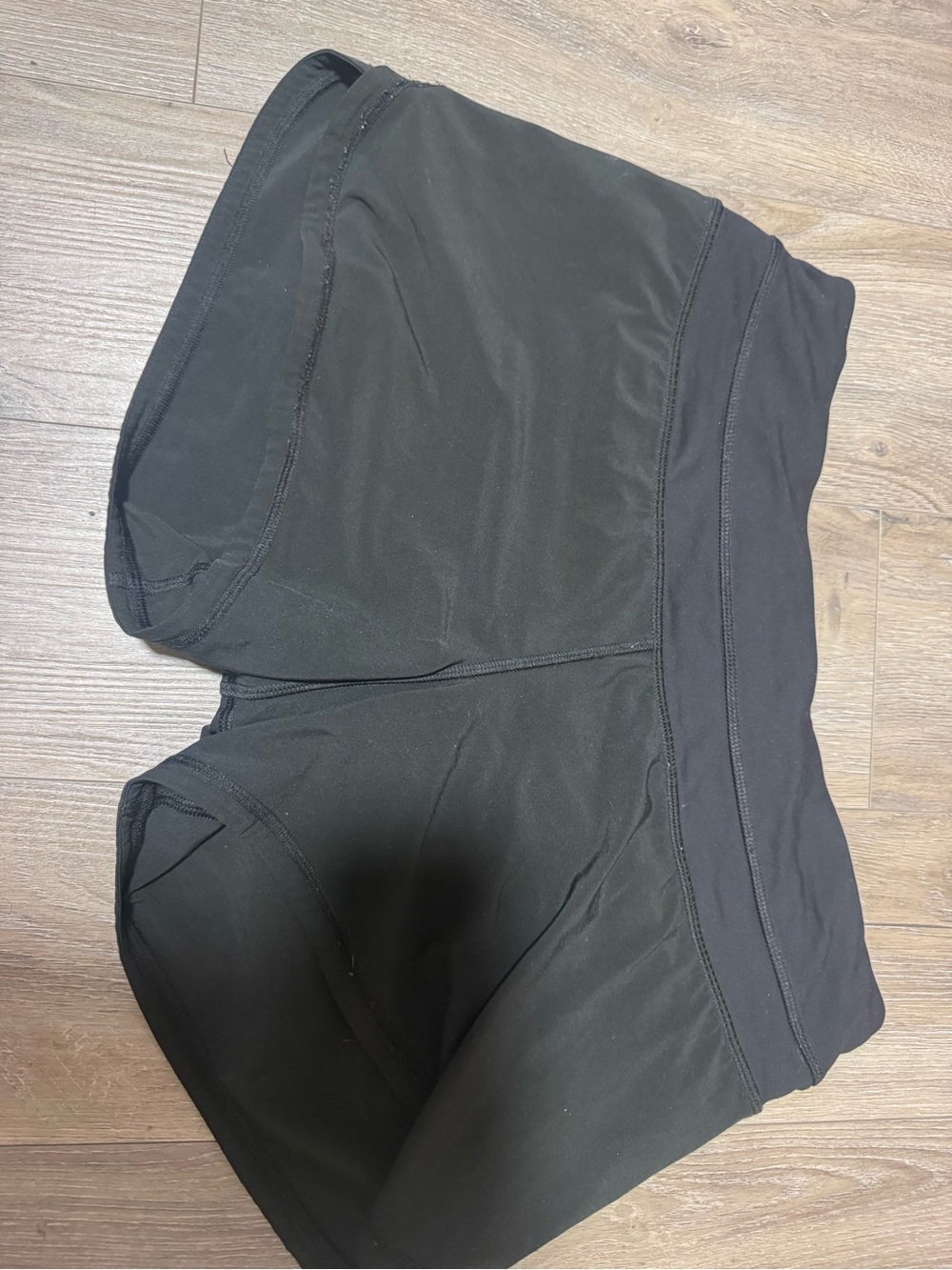 Lululemon Run: Speed Short Black Size 6 4-Way Stretch